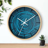 Spiraled Wall Clock
