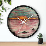 Dusk or Dawn Wall clock