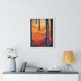 Free Fallen Premium Framed Print