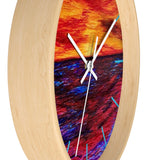 Fire & Ice Wall Clock