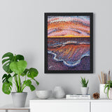 Red Sea Premium Framed Print (Light/White Version)