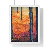 Free Fallen Premium Framed Print