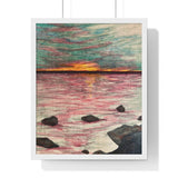 Dusk or Dawn? Premium Framed Print