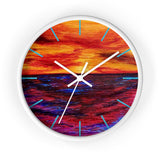 Fire & Ice Wall Clock