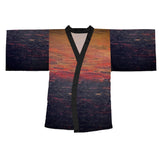 Deep. Night. Long Sleeve Kimono Robe