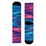 Shallow & Deep Sublimation Crew Socks