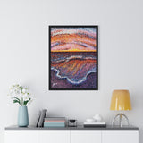 Red Sea Premium Framed Print (Light/White Version)