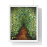 Hidden Path Premium Framed Print