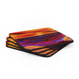 Fire & Ice Cork Back Coaster