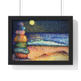 Stacked / PM Premium Framed Print