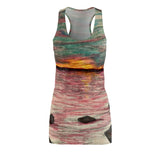 The Dusk or Dawn Women's Cut & Sew Racerback Dress