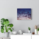 Patriotic Clouds Canvas Print