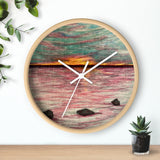 Dusk or Dawn Wall clock