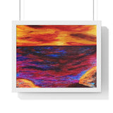 Fire & Ice Premium Framed Print