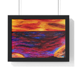 Fire & Ice Premium Framed Print