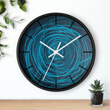 Spiraled Wall Clock