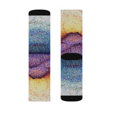 Rainbow Rise Sublimation Socks