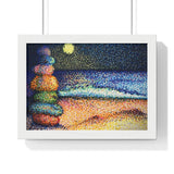 Stacked / PM Premium Framed Print