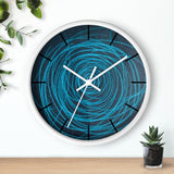 Spiraled Wall Clock