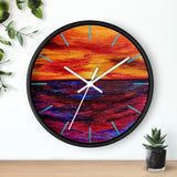 Fire & Ice Wall Clock