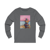 Stacked - AM/PM Unisex Long Sleeve Tee