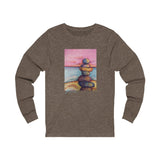 Stacked - AM/PM Unisex Long Sleeve Tee