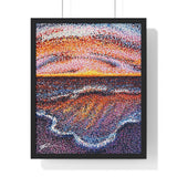 Red Sea Premium Framed Print (Light/White Version)