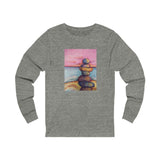 Stacked - AM/PM Unisex Long Sleeve Tee