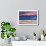 Beachy Premium Framed Horizontal Poster
