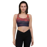 Deep.Night. Longline sports bra