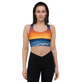Rainbow Rise Longline sports bra