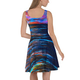 Deep Sea Skater Dress