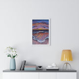 Red Sea Premium Framed Print (Cool Blue Version)