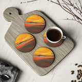 Warm Moon Coasters