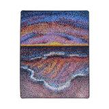 Red Sea (cool version) Fleece Blanket