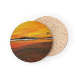 Warm Moon Coasters