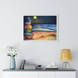 Stacked / PM Premium Framed Print