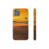 Warm Moon Barely There Phone Cases