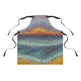 Pointillism Sunrise Apron