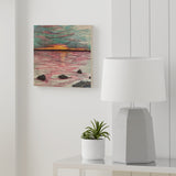 Dusk or Dawn? Wood Canvas