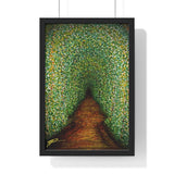 Hidden Path Premium Framed Print