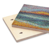 Pointillism Rise-or-Set? Series Wood Canvas