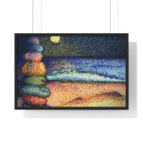 Stacked / PM Premium Framed Print