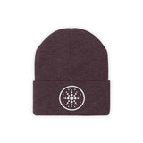 Eye. See. You. Knit Beanie (reversed white logo)
