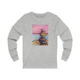 Stacked - AM/PM Unisex Long Sleeve Tee