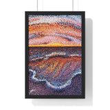 Red Sea Premium Framed Print (Light/White Version)