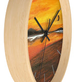 Warm Moon Wall Clock