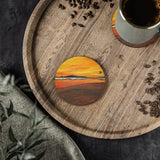 Warm Moon Coasters