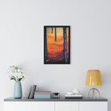 Free Fallen Premium Framed Print
