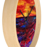 Fire & Ice Wall Clock